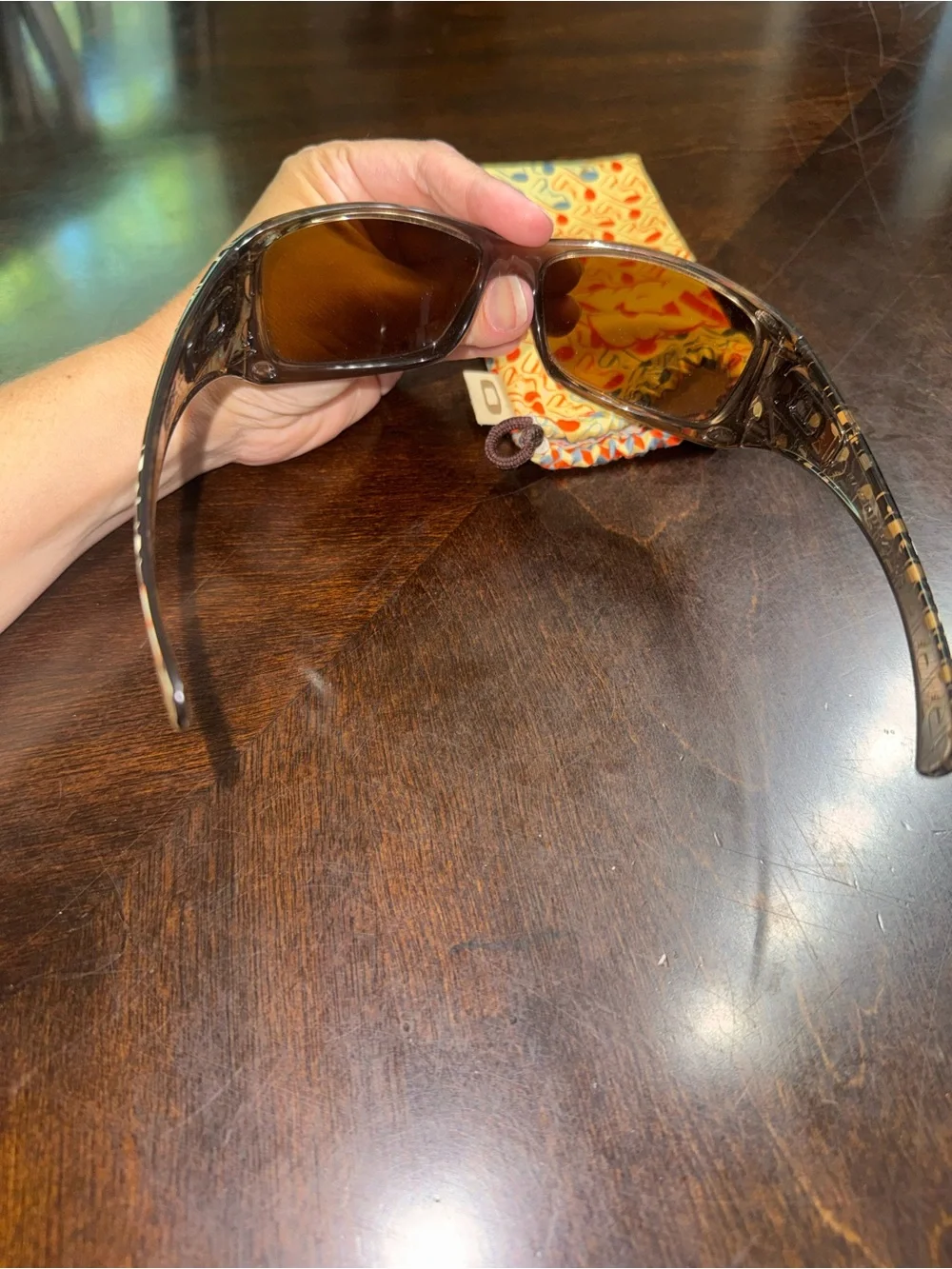 Oakley rare Robert Pimple Hijinx Brown Smoke w/ Dark Bronze Lenses retired